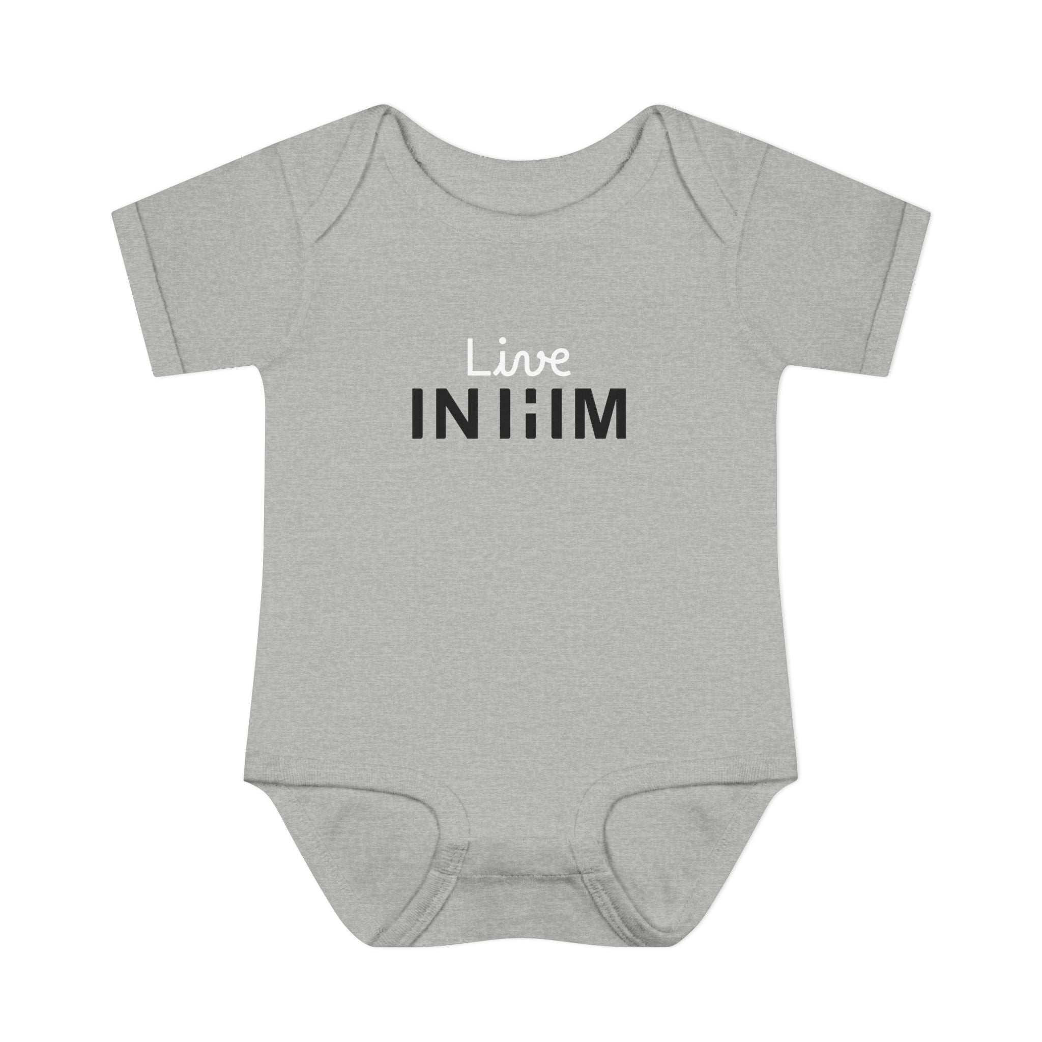 Live IN HIM Baby Bodysuit — Everyday Infant Onesie