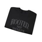 Rooted. Classic Statement Sweatshirt — Black