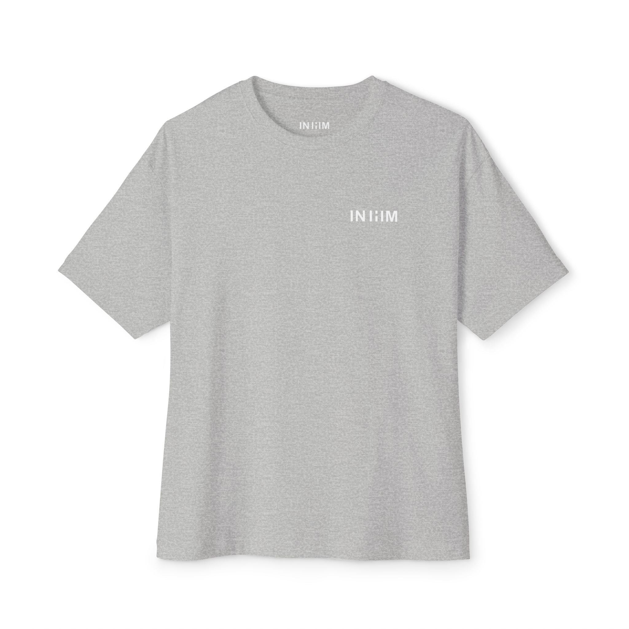The LIVED Boxy Fit Circle Tee  — Heather Grey