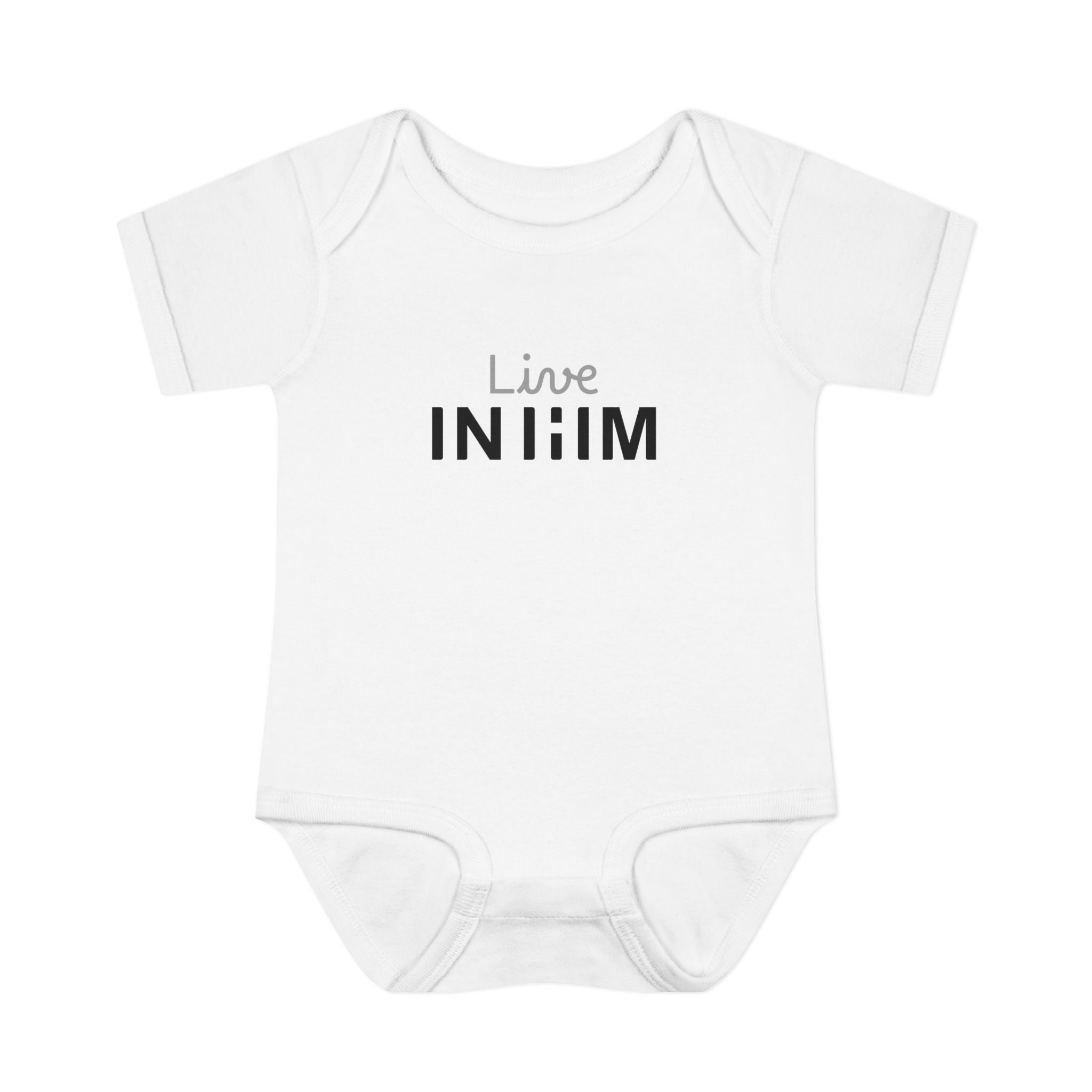 Live IN HIM Baby Bodysuit — Everyday Infant Onesie