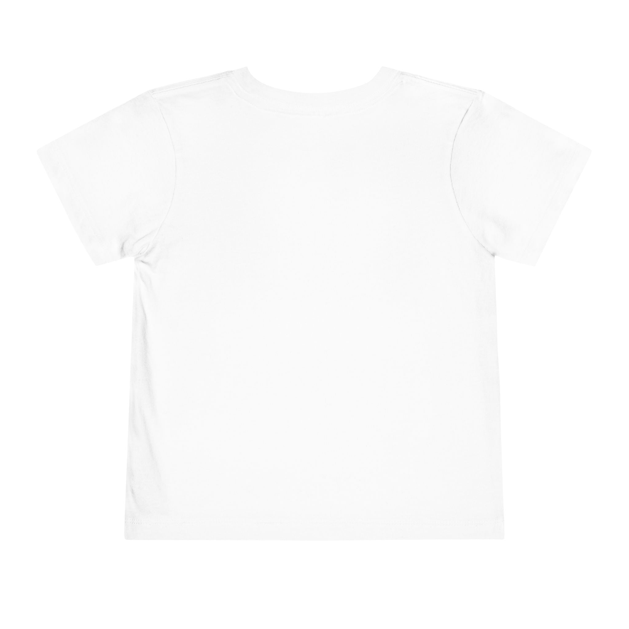 IN HIM, I LIVE. Toddler Minimal Statement Tee