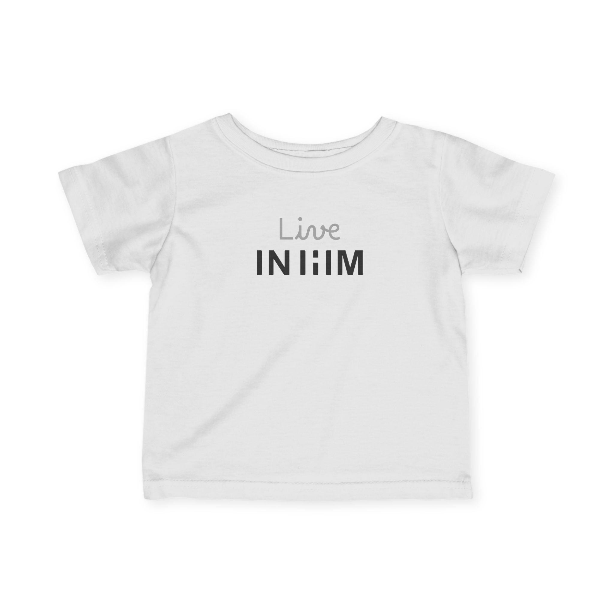 Live IN HIM Infant Essential Tee