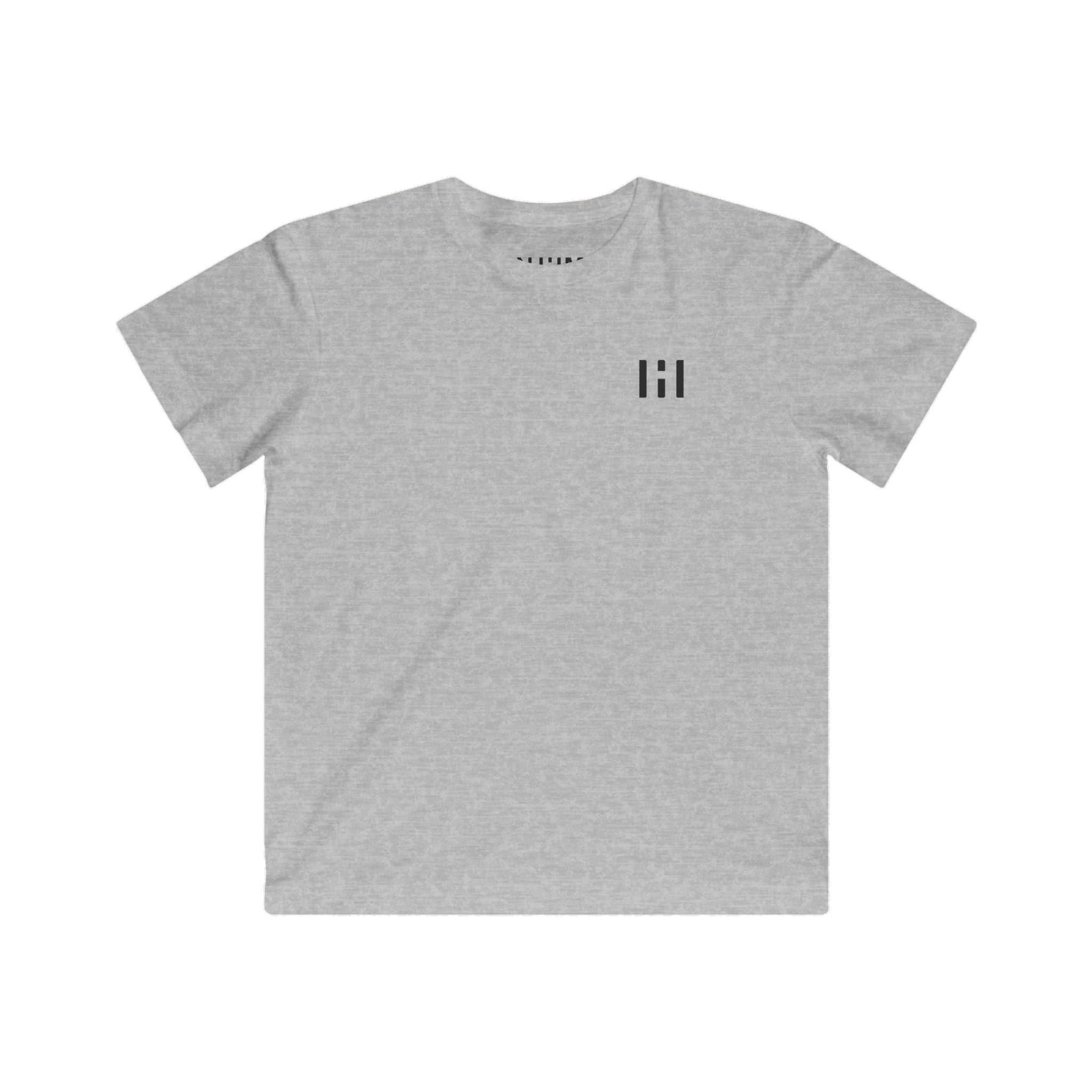 LIVE IN HIM Kids Everyday Tee — Grey