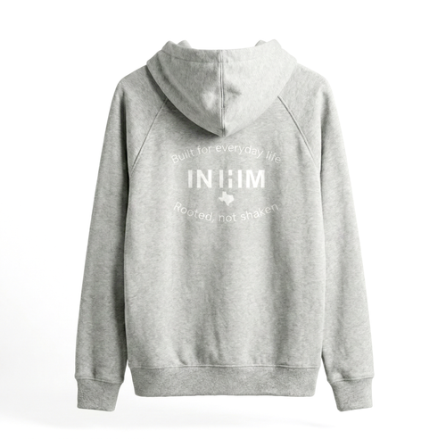 Heather Grey Organic Side Pocket Sounder Hoodie