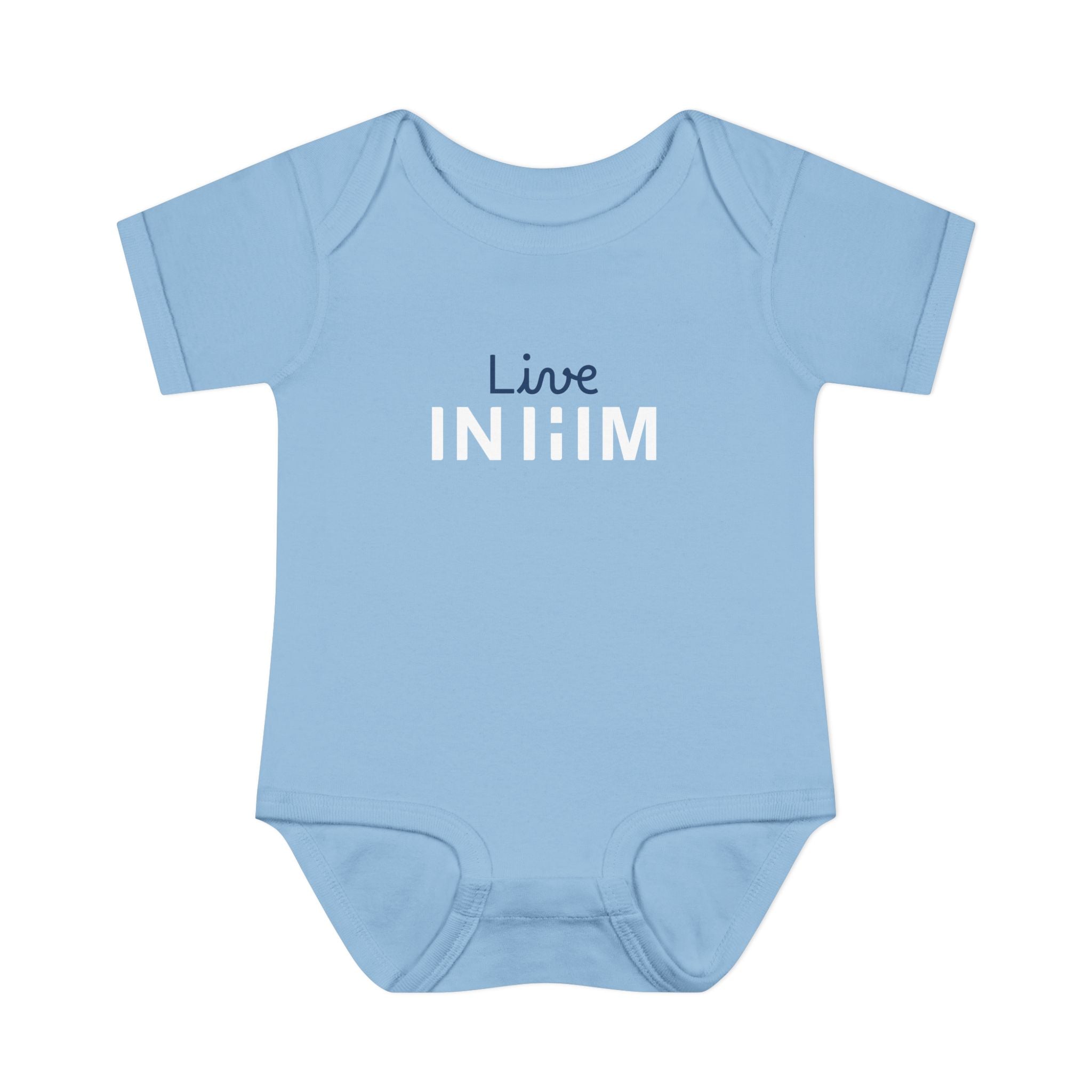 Live IN HIM Baby Bodysuit — Everyday Infant Onesie
