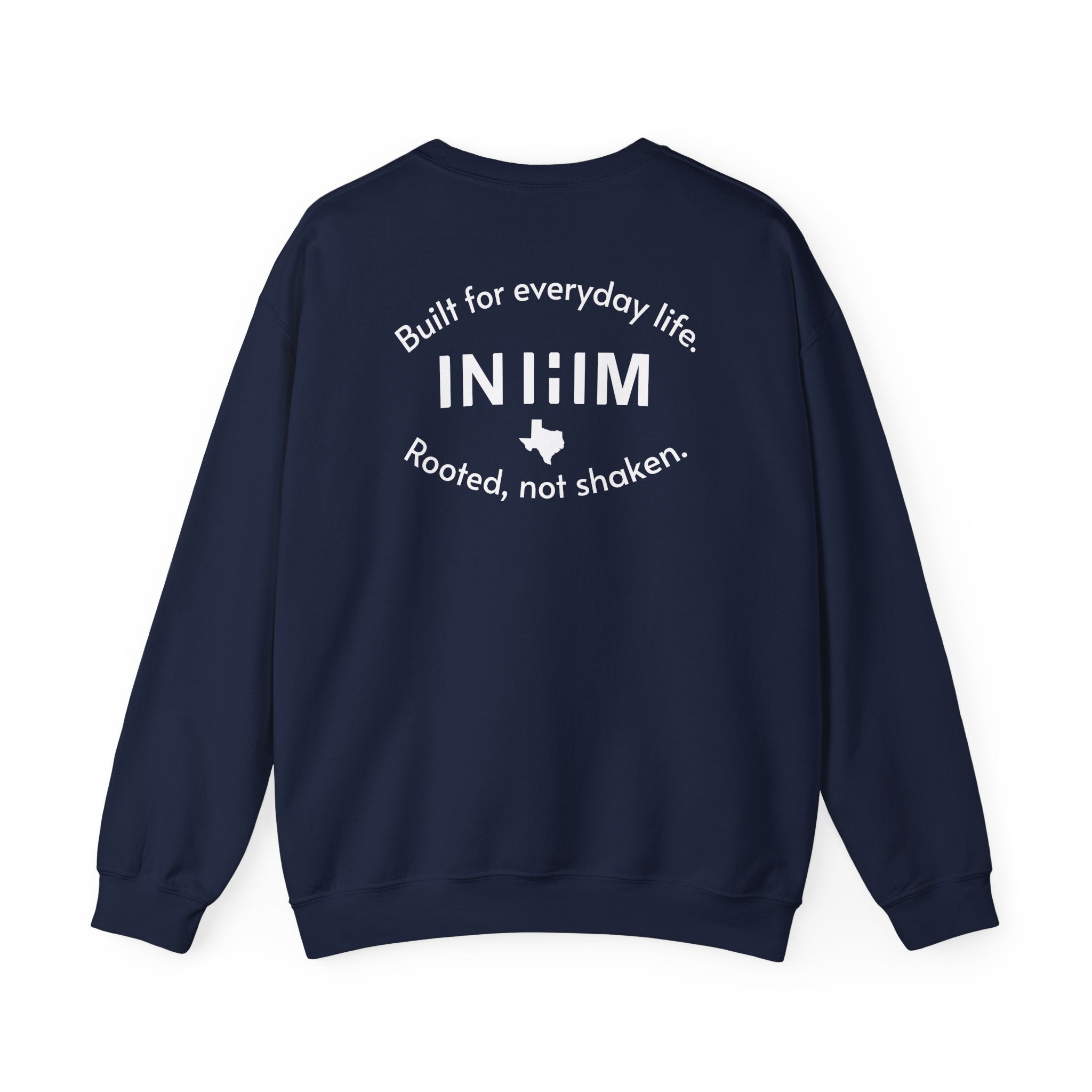 Rooted Everyday Heavy Crewneck Sweatshirt - Navy