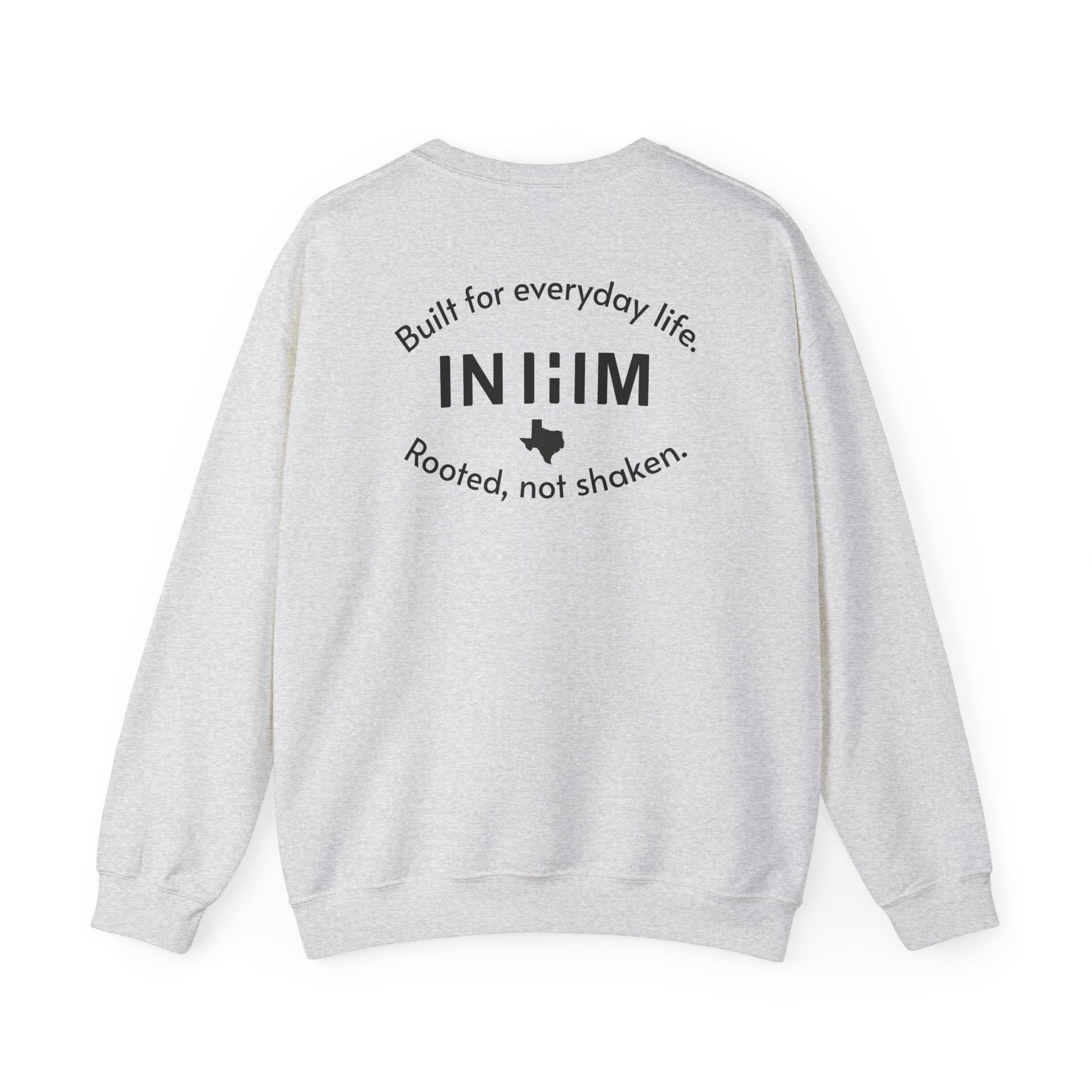 Rooted. Everyday Heavy Crewneck Sweatshirt - Ash Grey