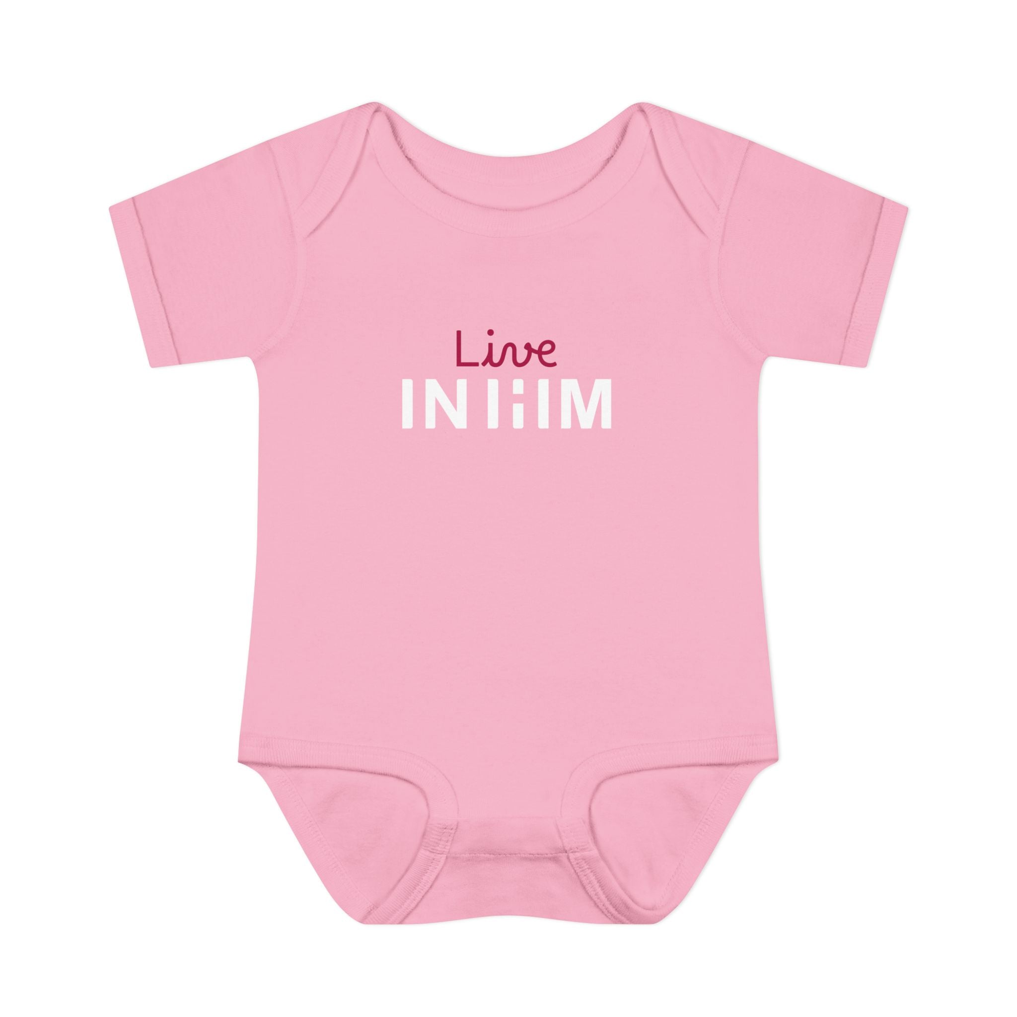 Live IN HIM Baby Bodysuit — Everyday Infant Onesie